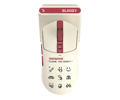 Myszka A4TECH BLOODY R72 ULTRA DUO Pixels Red A4TMYS47743